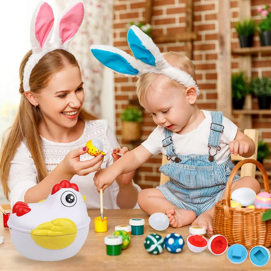 Poulette et Formes Géométriques Montessori