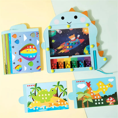 Jeu Dinosaure Magnétique Montessori