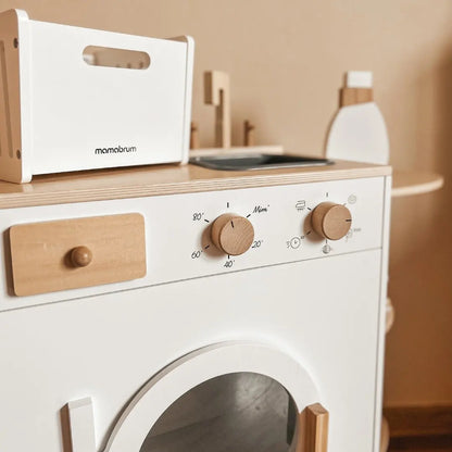 Lave-Linge Montessori en Bois
