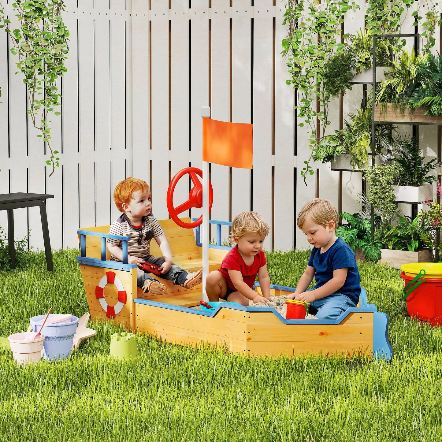 Bateau Bac à Sable Montessori