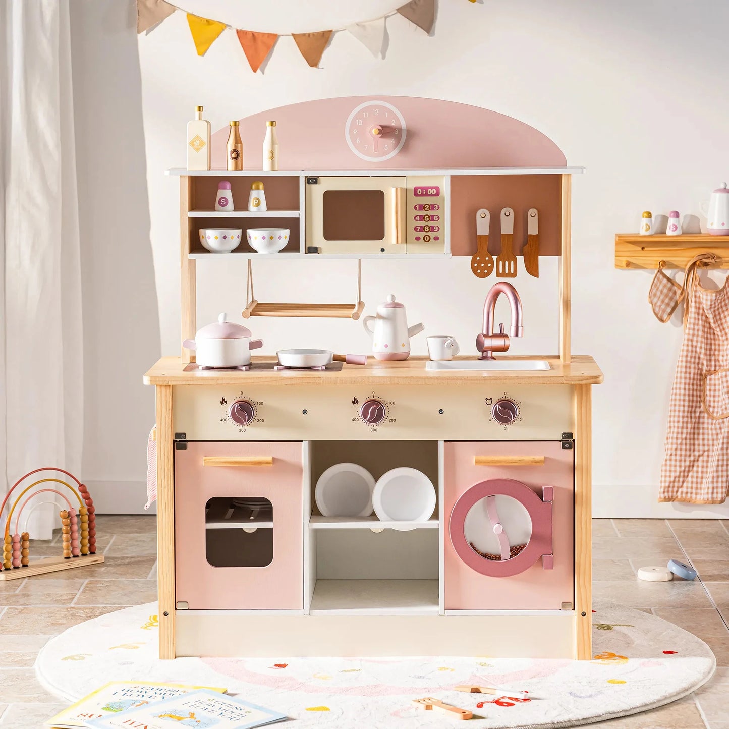 Meuble Montessori Multifonction en Bois pour Enfant