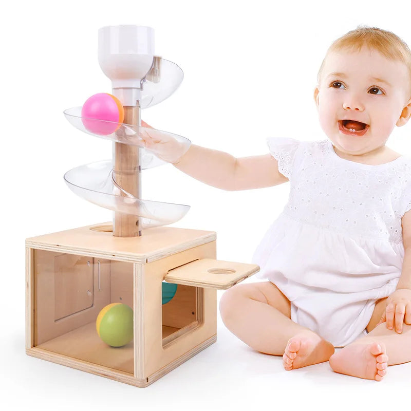 Spirale avec boules Montessori