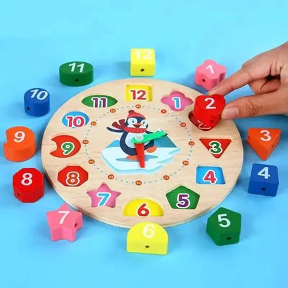 Pendule Pingouin Montessori