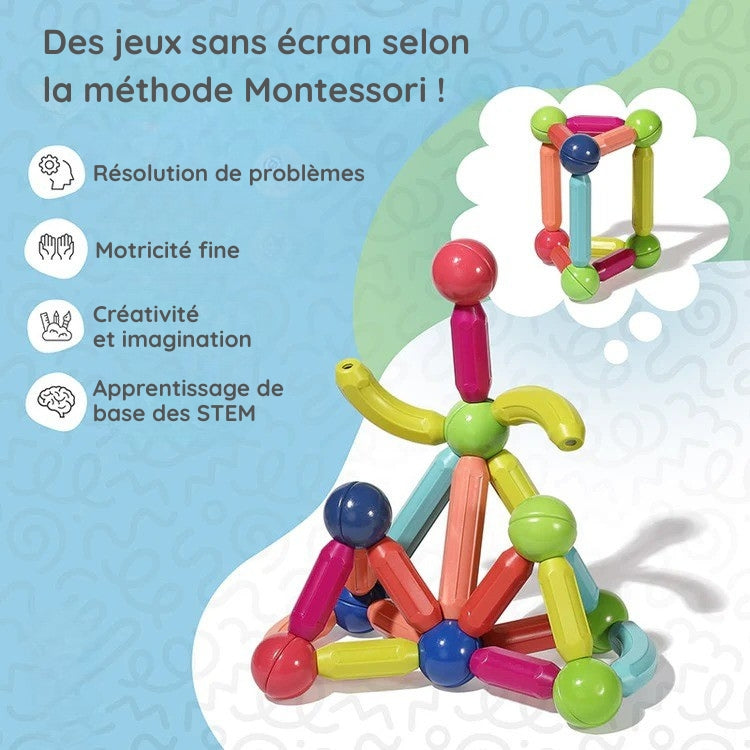 Jeu magnétique Montessori