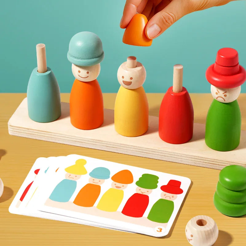 Jouet de tri Montessori