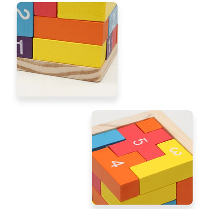 Puzzle Cube 3D Montessori
