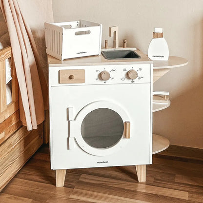 Lave-Linge Montessori en Bois