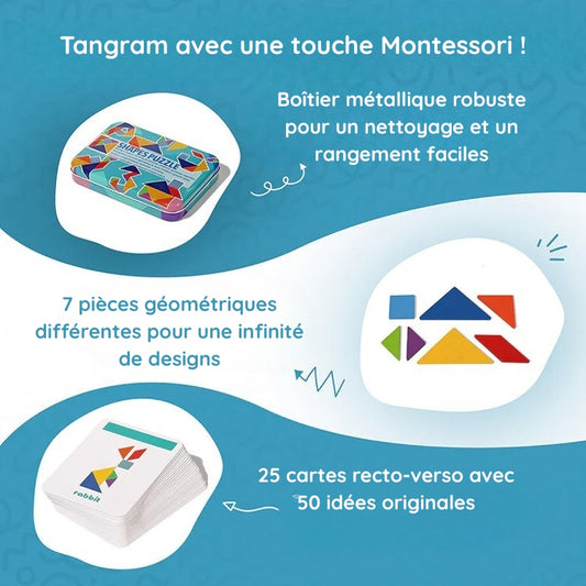 Puzzle de tri Montessori