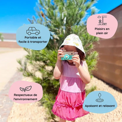 Appareil photo en bois Montessori