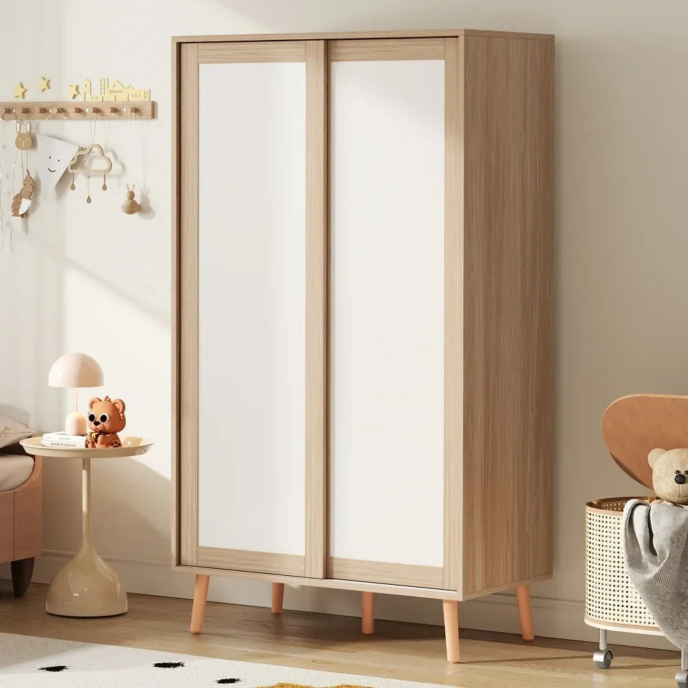 Armoire enfant avec portes coulissantes Tilda Kids