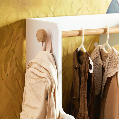 Armoire enfant ouverte avec bacs blanc Tilda Kids