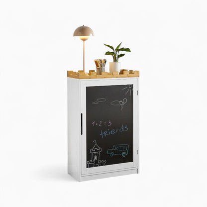 Bibliothèque château enfant avec tableau pour craie Tilda Kids