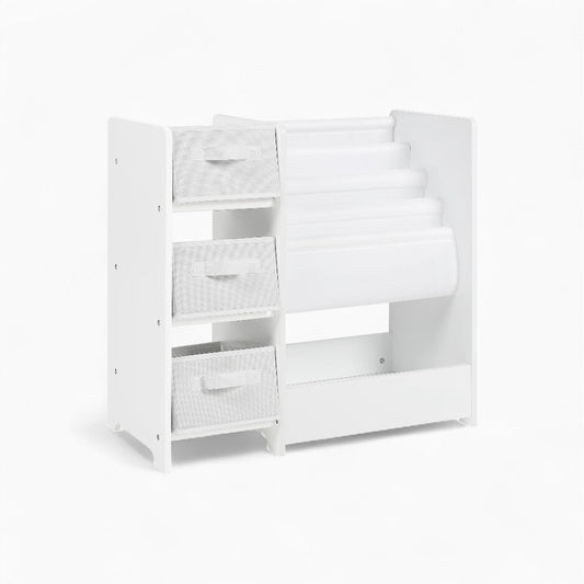 Bibliothèque enfant avec bacs de rangement pour jouets Tilda Kids