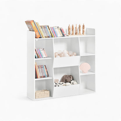 Bibliothèque enfant blanche 8 compartiments Tilda Kids