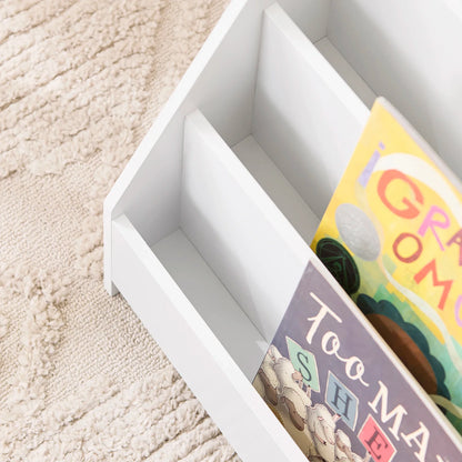 Bibliothèque enfant éventail avec casier fermé Lilla Kids