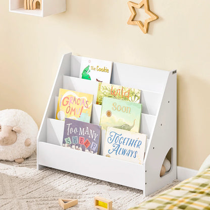 Bibliothèque enfant éventail avec casier fermé Lilla Kids