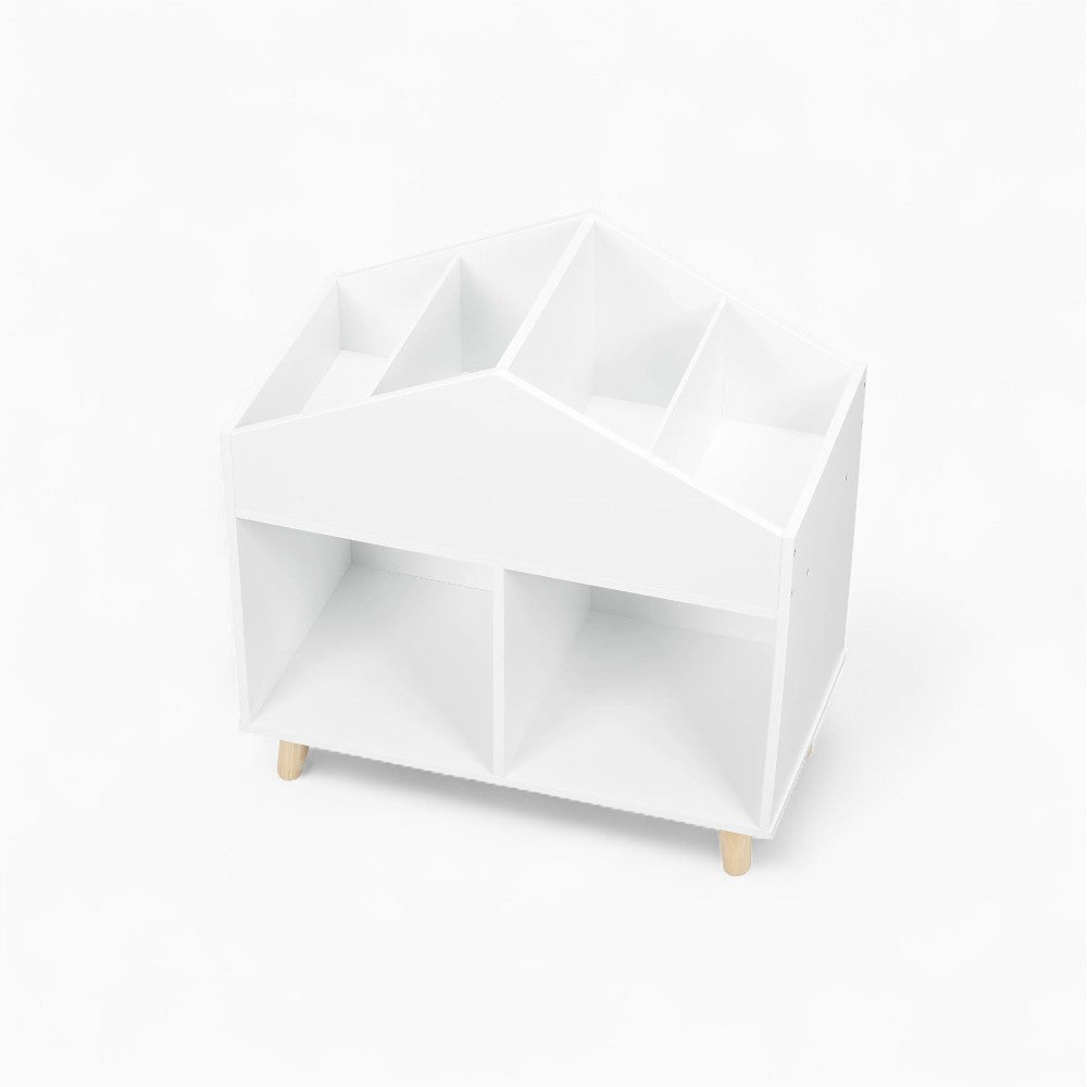 Bibliothèque enfant maison avec rangement ouvert Tilda Kids