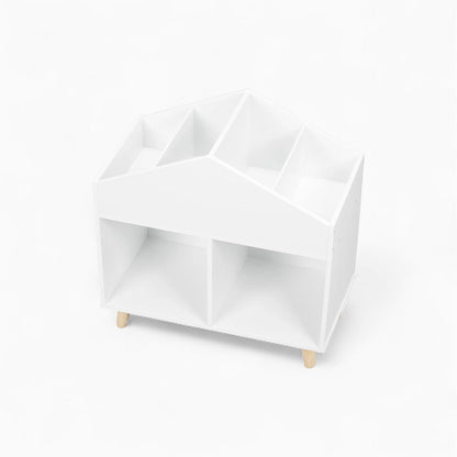 Bibliothèque enfant maison avec rangement ouvert Tilda Kids