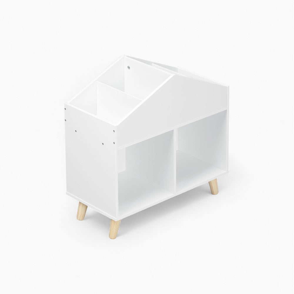 Bibliothèque enfant maison avec rangement ouvert Tilda Kids