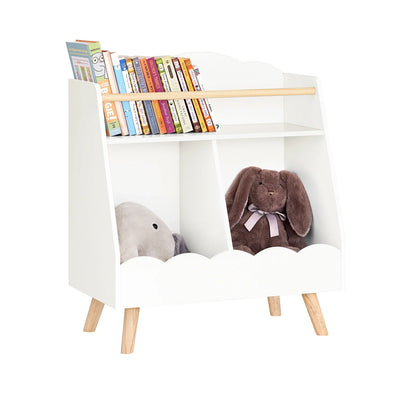 Bibliothèque enfant Montessori 3 casiers 61x71 Lilla Kids
