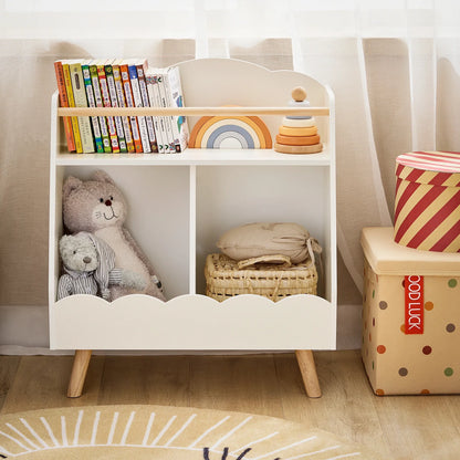 Bibliothèque enfant Montessori 3 casiers 61x71 Lilla Kids