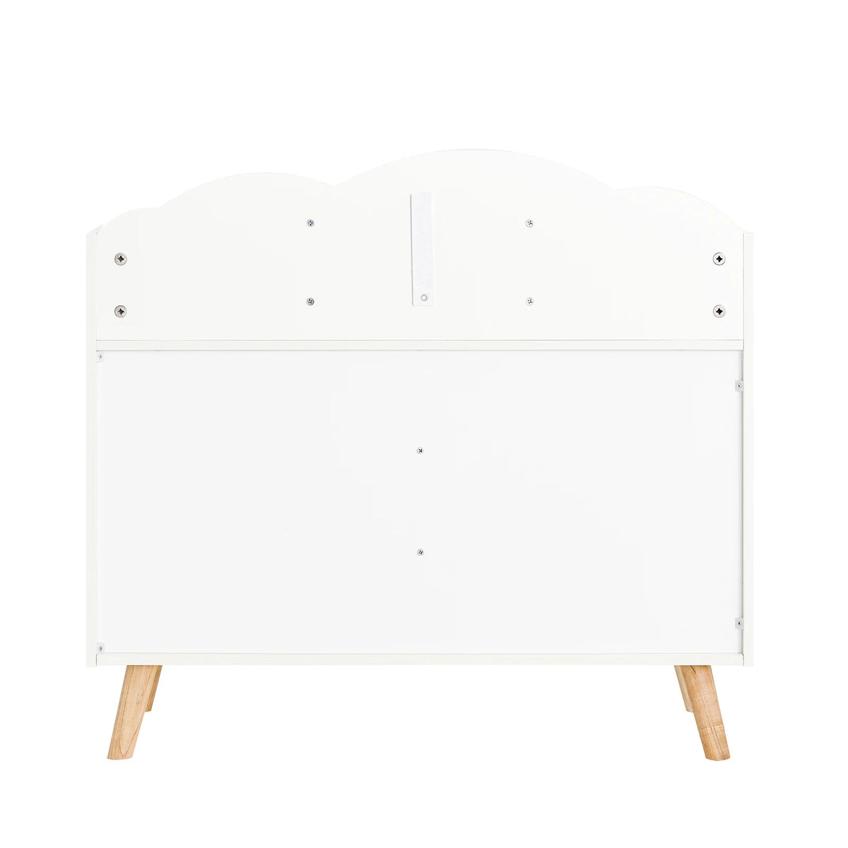 Bibliothèque enfant Montessori 5 casiers blanche Lilla Kids