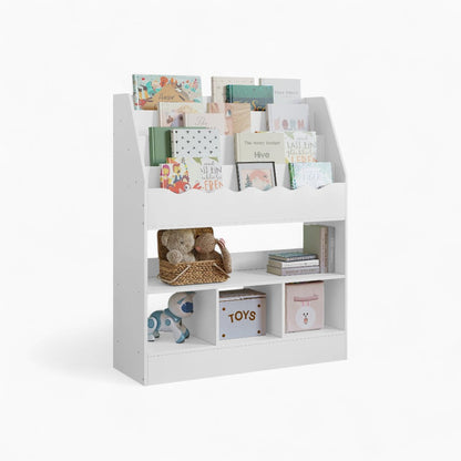 Bibliothèque enfant Montessori avec rangement Tilda Kids