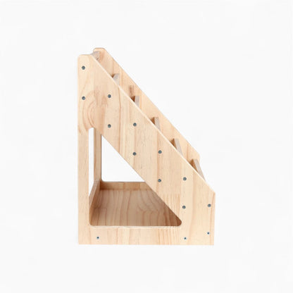 Bibliothèque Montessori enfant bois naturel Tilda Kids