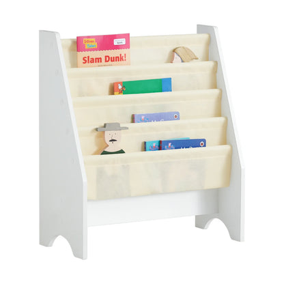 Bibliothèque murale enfant éventail 4 niveaux Lilla Kids