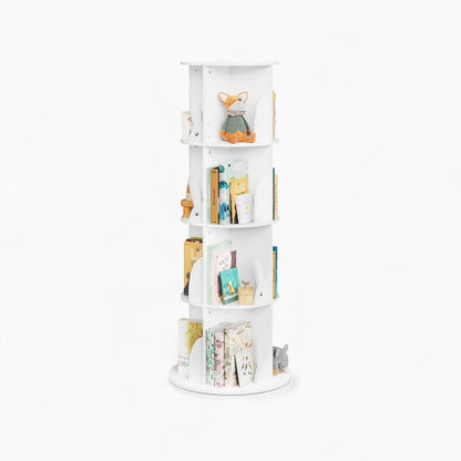 Bibliothèque rotative enfant 360° blanc Tilda Kids