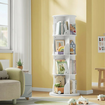 Bibliothèque rotative enfant 360° blanc Tilda Kids