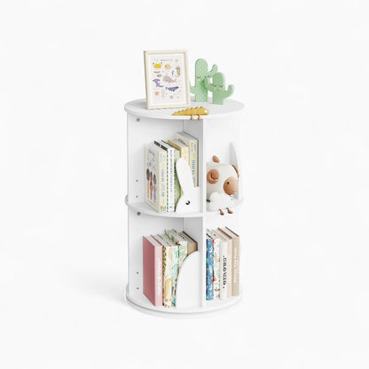Bibliothèque rotative enfant blanche Tilda Kids