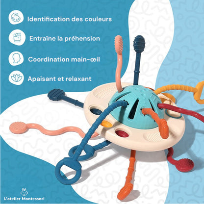 Jouet Sensoriel Montessori en Silicone