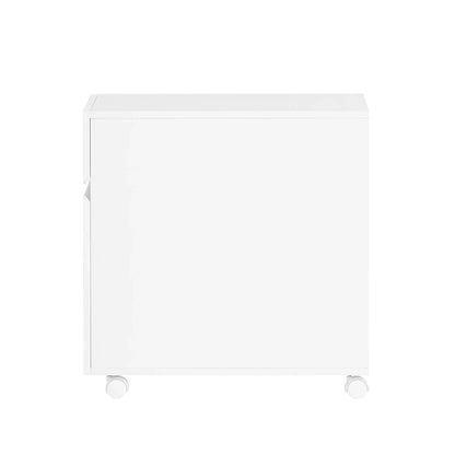 Caisson de rangement à roulettes blanc Lilla Kids