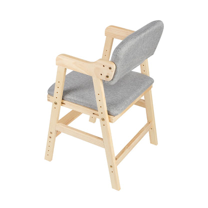 Chaise haute évolutive en pin pour enfant Lilla Kids