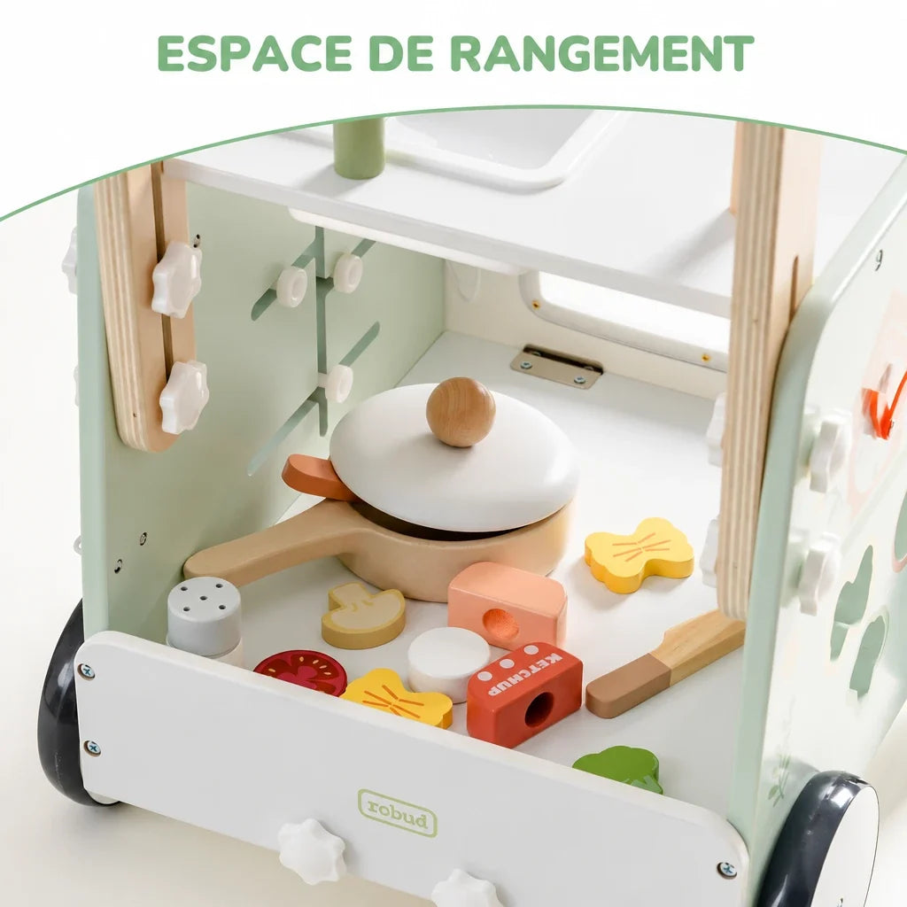 Chariot de marche évolutif réglable en hauteur Lilla Kids