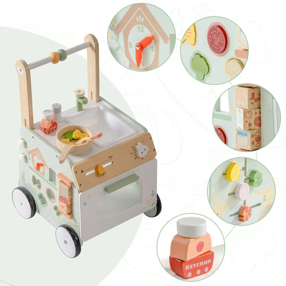 Chariot de marche évolutif réglable en hauteur Lilla Kids