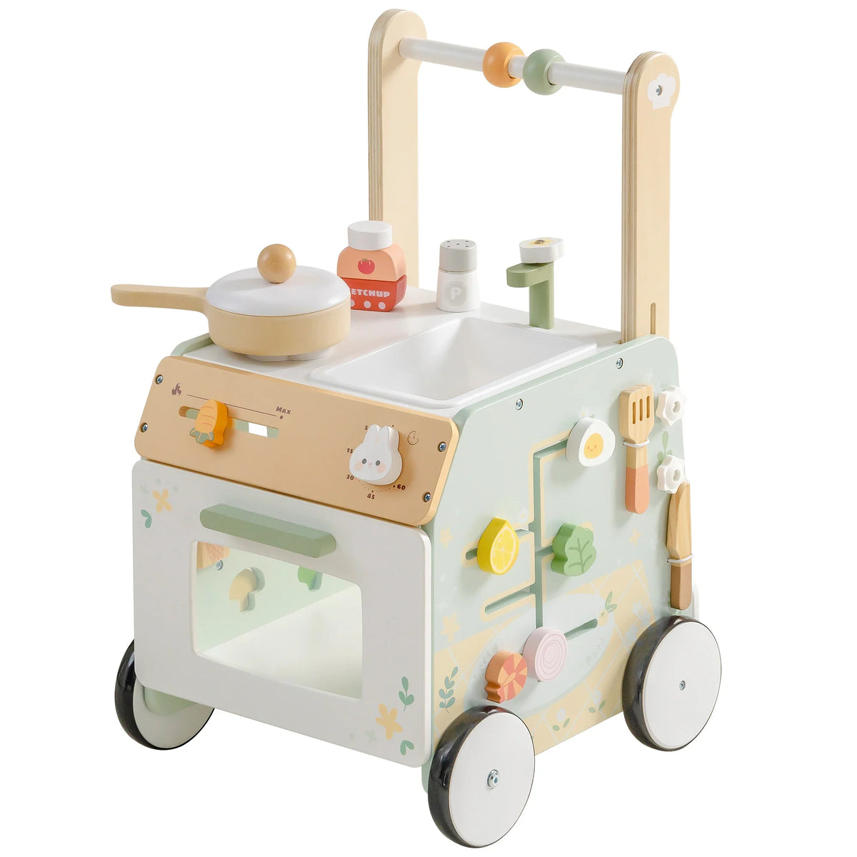 Chariot de marche évolutif réglable en hauteur Lilla Kids