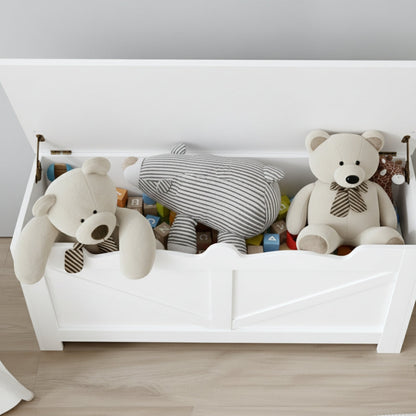 Coffre à jouets en bois avec rangement Tilda Kids