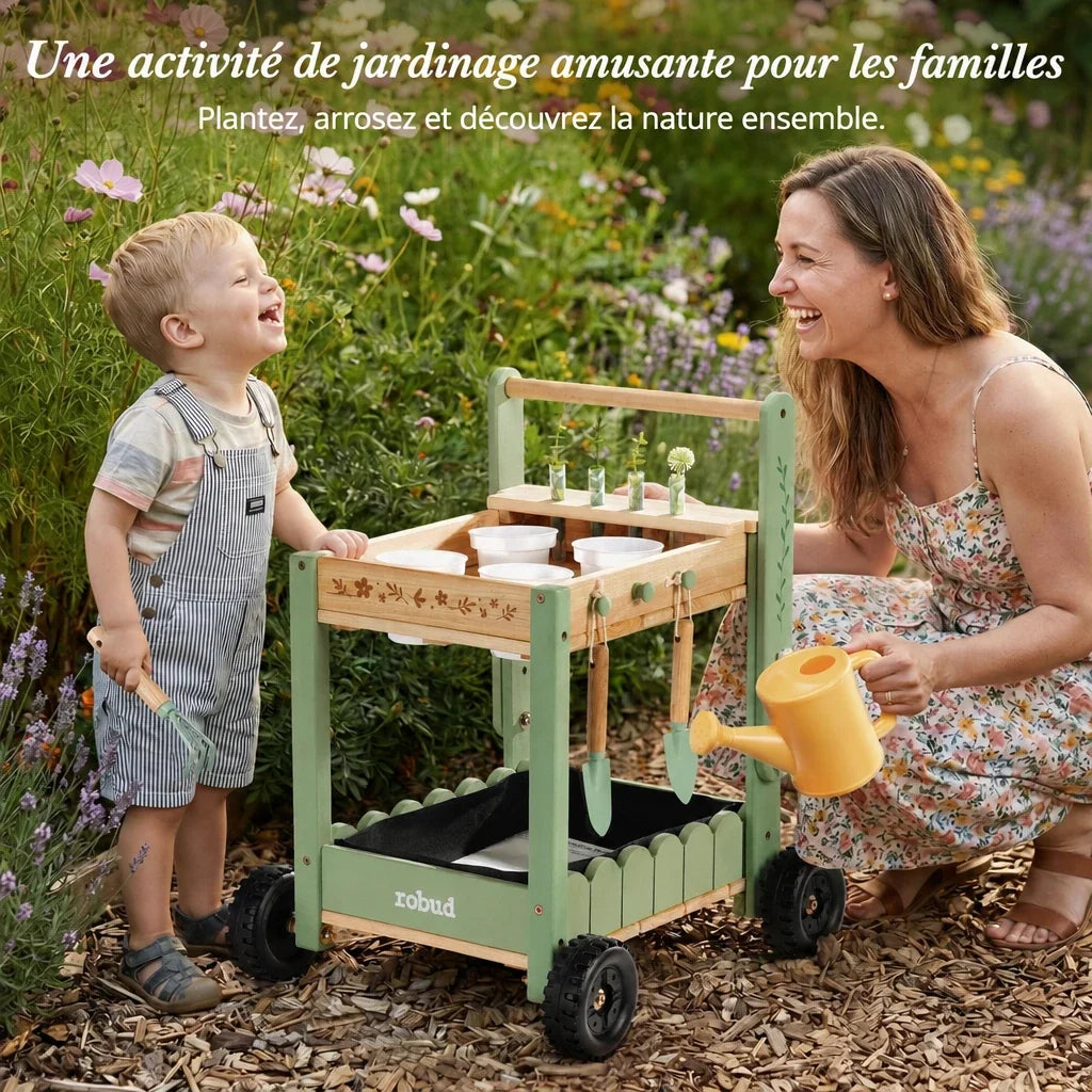 Cuisine enfant de jardin avec outils de jardinage Lilla Kids