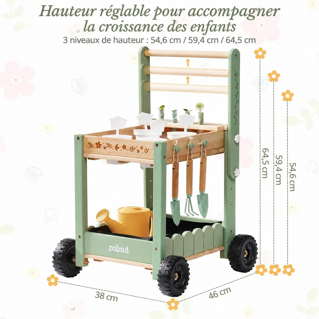 Cuisine enfant de jardin avec outils de jardinage Lilla Kids