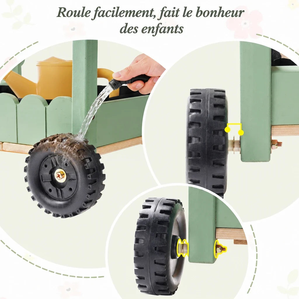 Cuisine enfant de jardin avec outils de jardinage Lilla Kids
