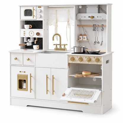 Cuisine enfant en bois avec accessoires réalistes Lilla Kids