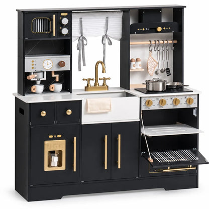 Cuisine enfant en bois avec accessoires réalistes Lilla Kids