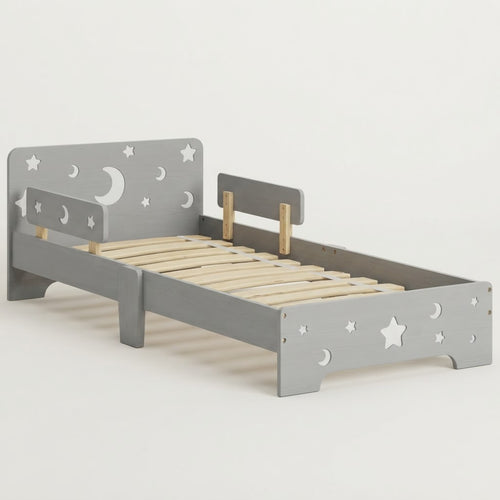 Lit Montessori Enfant Lune & Étoiles