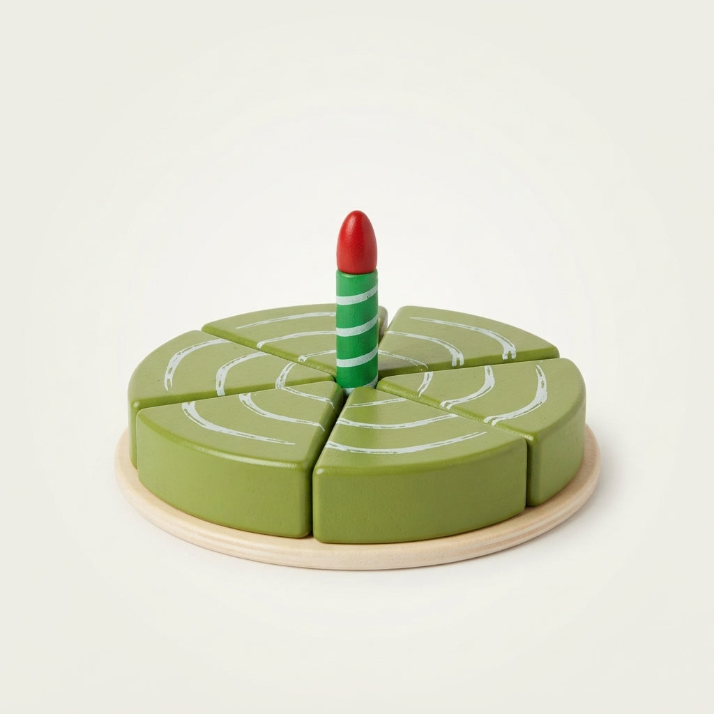 Gâteau d’Anniversaire Montessori en Bois