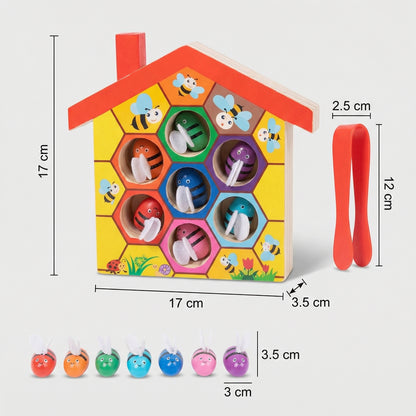 Boîte à abeilles Montessori