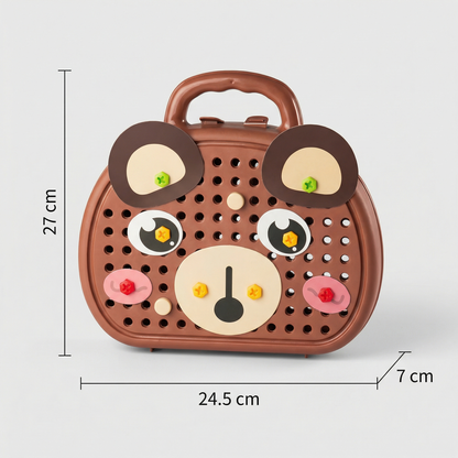 Ensemble de perçage Montessori pour mosaïques