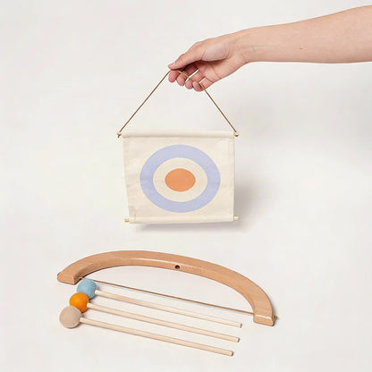 Kit d'arc et de flèches Montessori