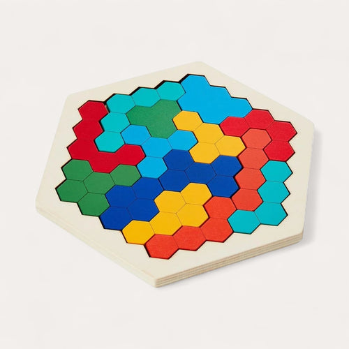 Puzzle Hexagonal Montessori